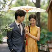 东方画意｜旗袍新中式