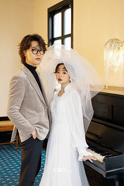 独家内景｜复古帽纱