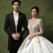 油画肖像｜中古绿