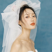 油画肖像｜湖蓝调