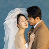 油画肖像｜湖蓝调