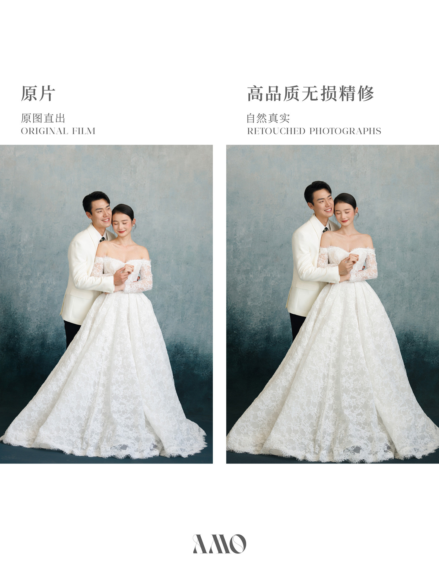 精修对比｜油画主纱