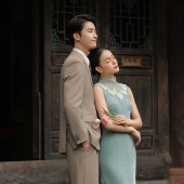 东方画意｜园林旗袍