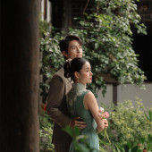 东方画意｜园林旗袍