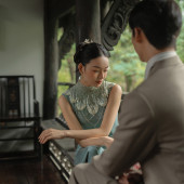 东方画意｜园林旗袍