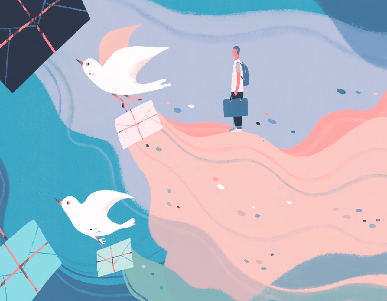 浙江大学日历插画