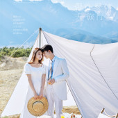 雪山脚下-去旅行