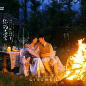 篝火夜景-你的名字，我的心事