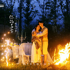 篝火夜景-你的名字，我的心事