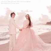 三亚湾-海边白马