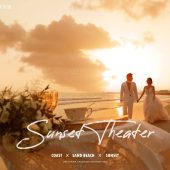 三亚湾-氛围夕阳