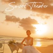 三亚湾-氛围夕阳