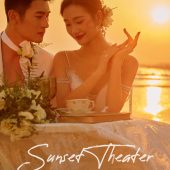 三亚湾-氛围夕阳