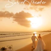 三亚湾-氛围夕阳