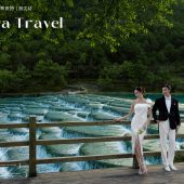 蓝月谷-有你的旖旎