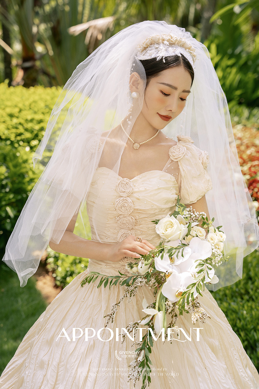 如何打造绝美海景鲜花妆面？