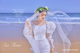 如何打造绝美海景鲜花妆面?