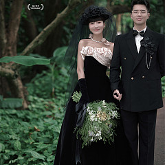 蜈支洲岛-复古黑纱