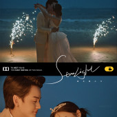 三亚湾-烟花夜景