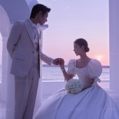 大小洞天-紫色落日