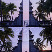 大小洞天-紫色落日