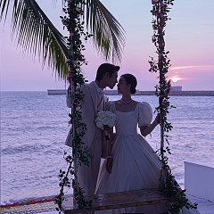 大小洞天-紫色落日