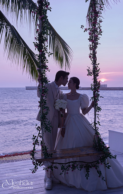 大小洞天-紫色落日