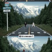 雪山公路-爱与自由