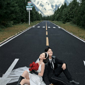 雪山公路-爱与自由