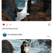 清水湾-礁石海浪