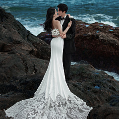 清水湾-礁石海浪