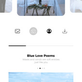 幸福湾-蓝色与情诗