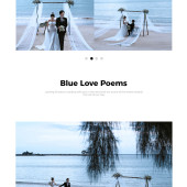 幸福湾-蓝色与情诗