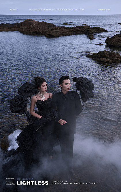 幸福湾-暮色海湾