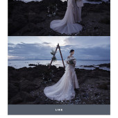 幸福湾-暮色礁石