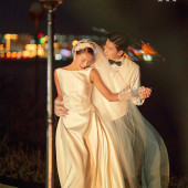 山茶园-夜景教堂