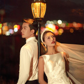 山茶园-夜景教堂