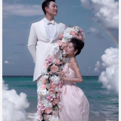 蜈支洲岛-云与海