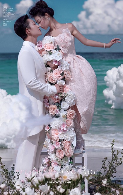 蜈支洲岛-云与海