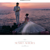 天涯海角-粉紫夕阳