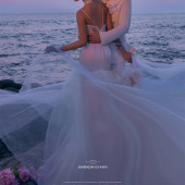 天涯海角-粉紫夕阳