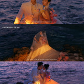 天涯海角-粉紫夕阳