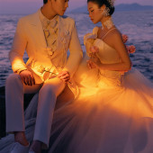 天涯海角-粉紫夕阳