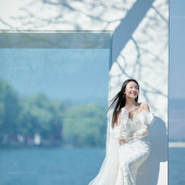 海舌公园-森系白纱