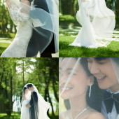 海舌公园-森系白纱