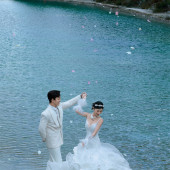 蓝月谷-蓝色仙境