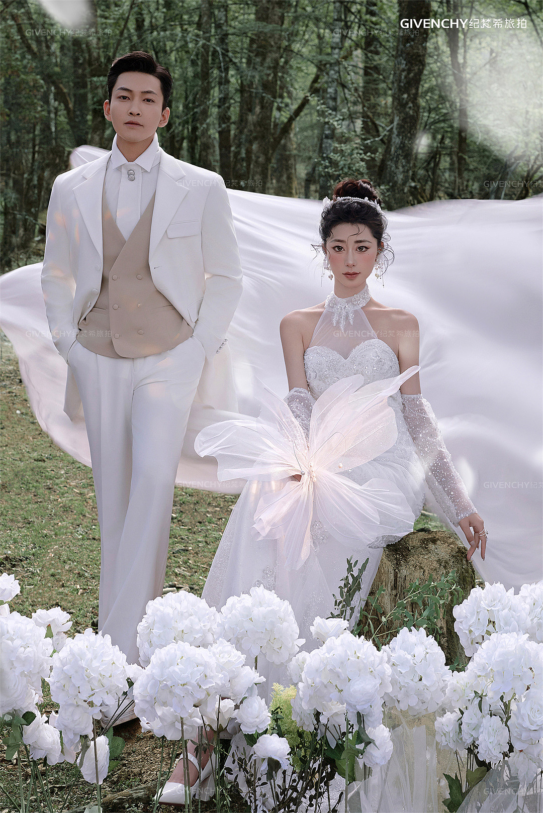 云杉坪-林中的光