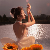 珍珠湖-花香满径