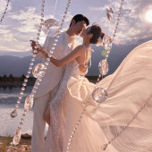 珍珠湖-花香满径