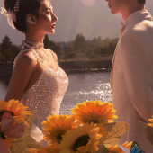 珍珠湖-花香满径